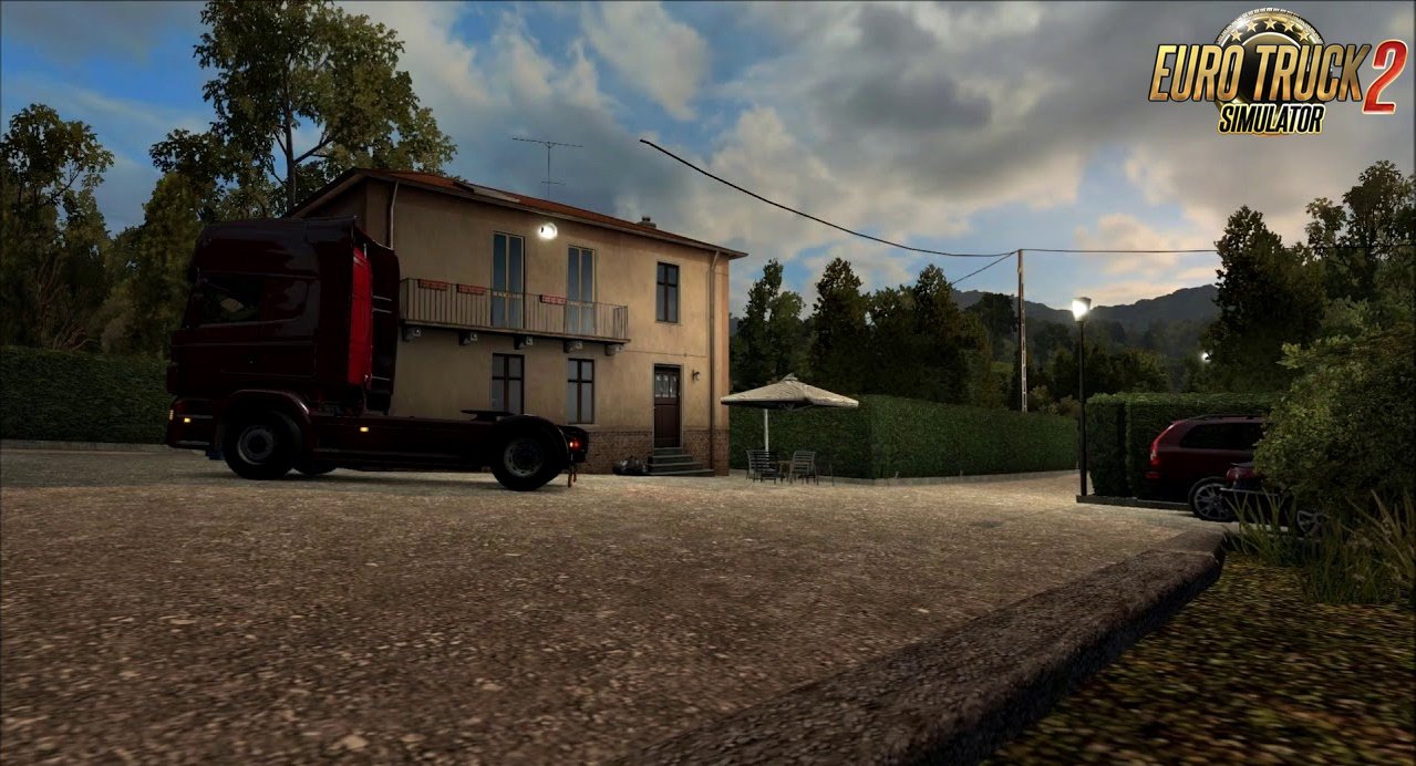 House – Near Cassino (IT) for Ets2