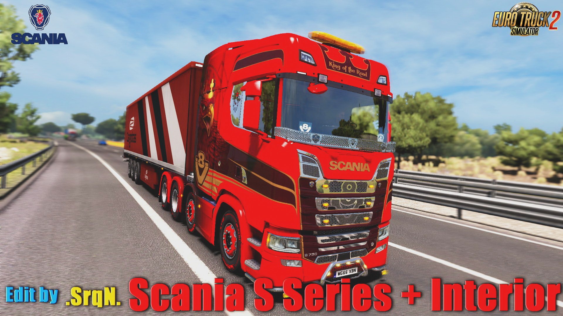 Scania S Series + Interior v2.0 (1.31.x) - Euro Truck Simulator 2