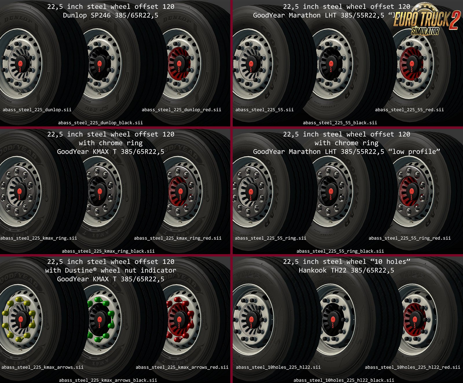 Trailer Wheels MegaPack v1.1 from abasstreppas