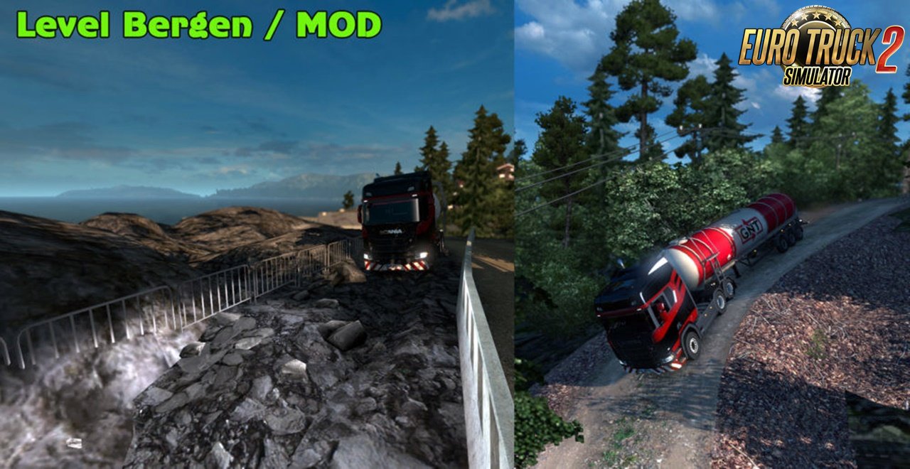 Level Bergen Mod v1.2 (Obstacle course)