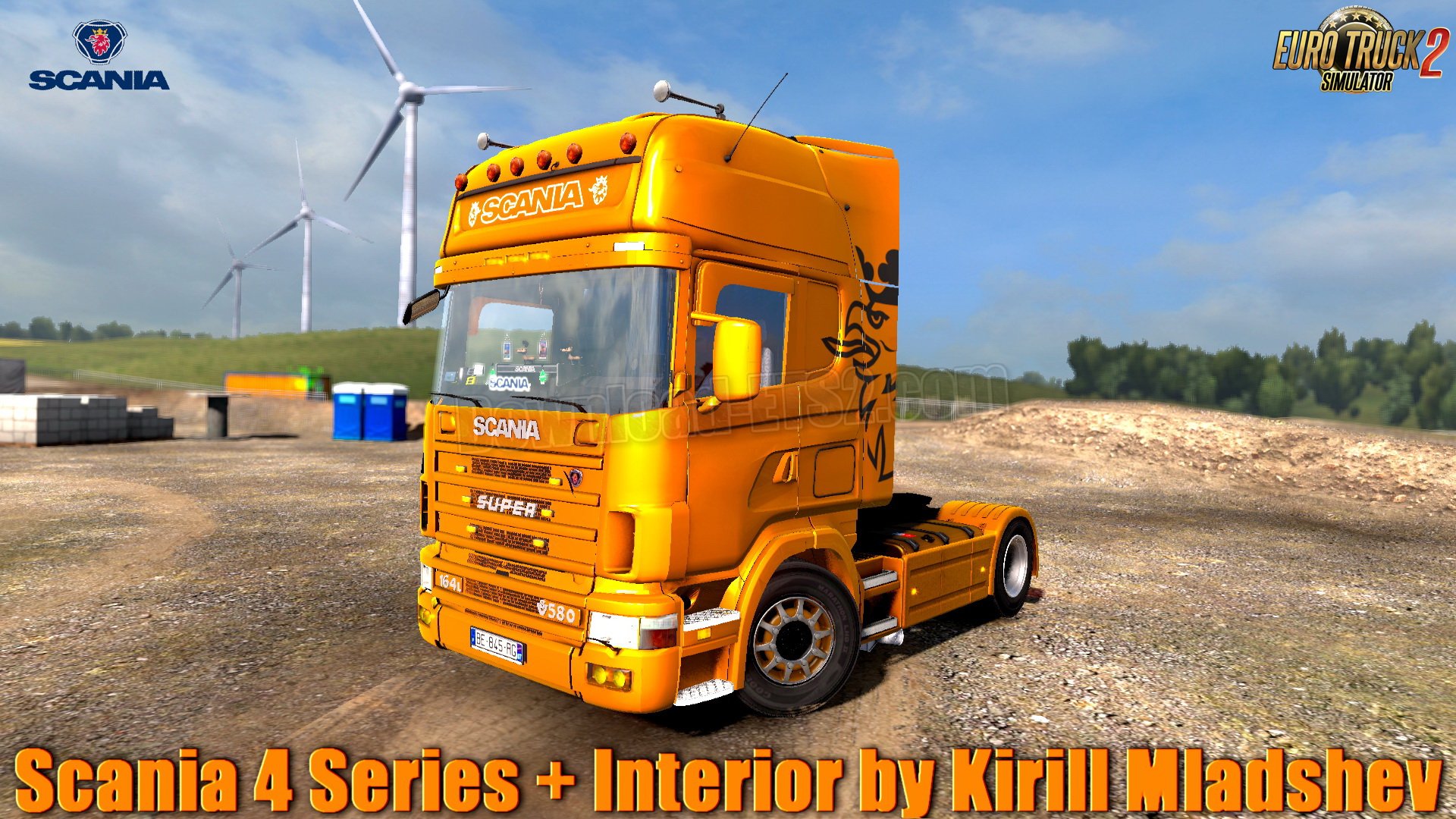 Scania 4 Series + Interior v1.0 by Kirill Mladshev (1.31.x)