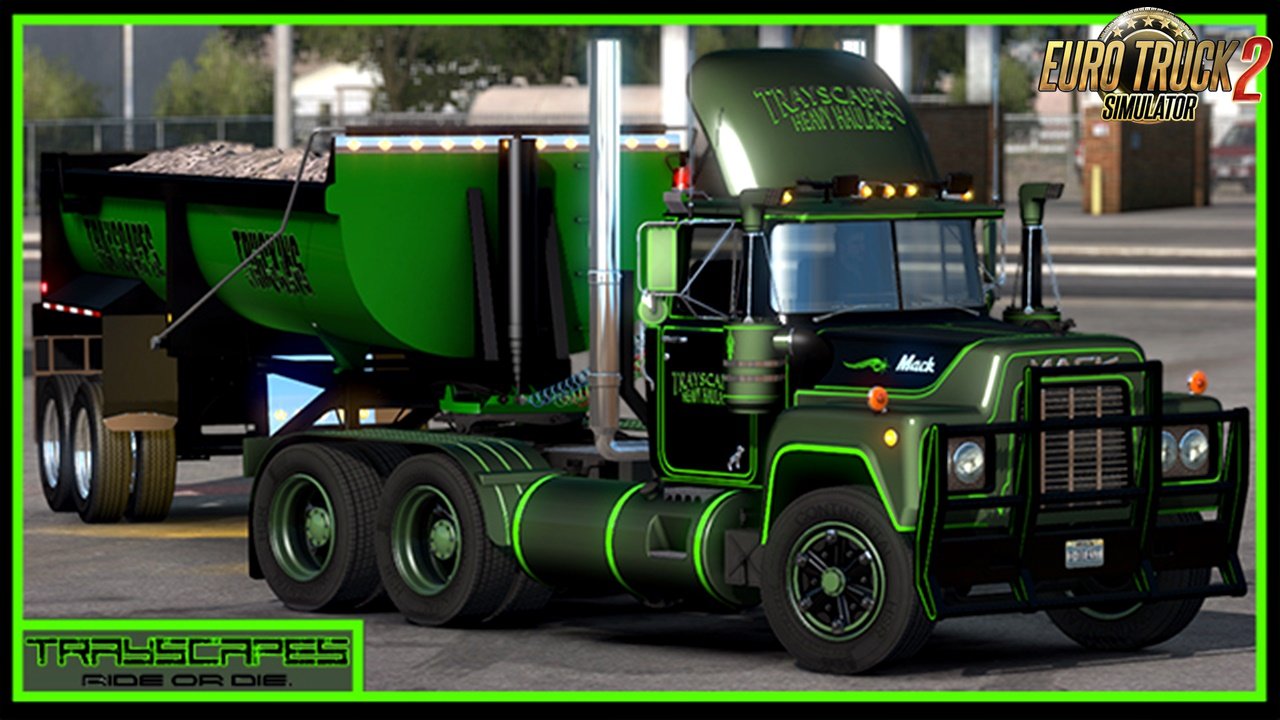 Trayscapes Mack R Series Skins Ats and Ets2