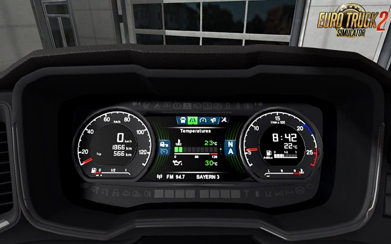 New Gen Scania dashboard computer v.1.2.3