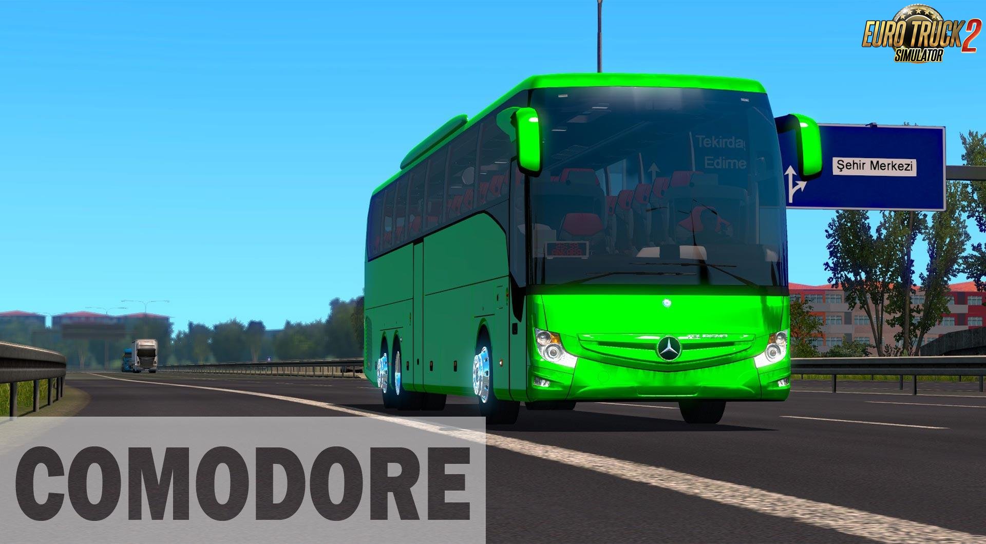 Mercedes Benz Tourismo 16-17 RHD 2018 + Interior v1.0 (1.32.x)