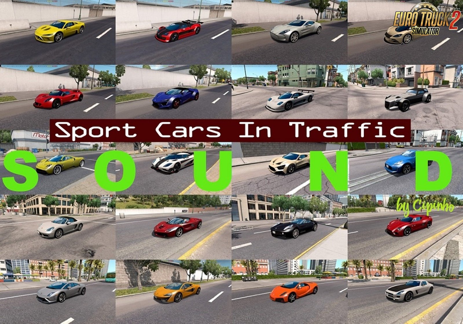 Sounds for Sport Cars Traffic Pack v2.3 by TrafficManiac