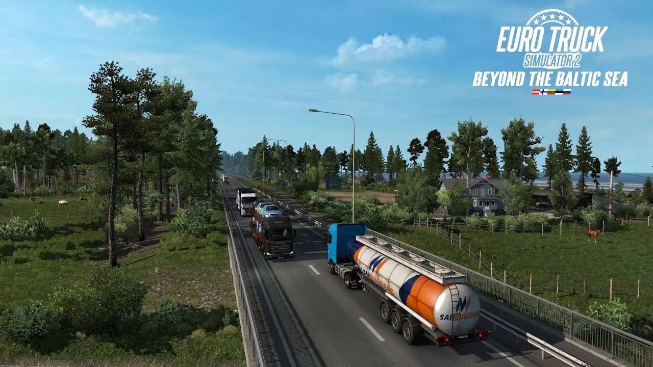 Beyond the Baltic Sea DLC available for Euro Truck Simulator 2