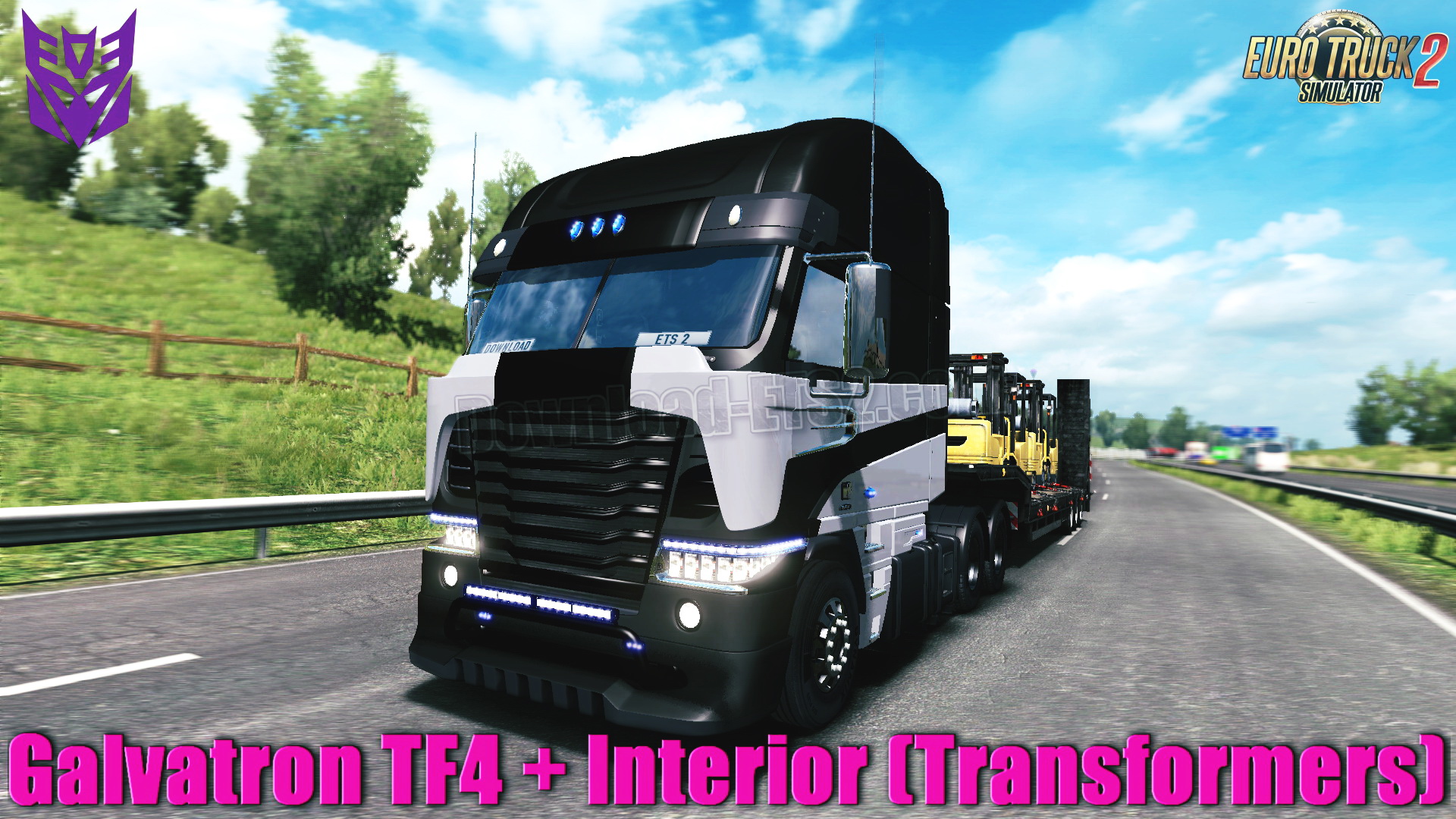 Truck Galvatron TF4 (1.32.x) - Euro Truck Simulator 2