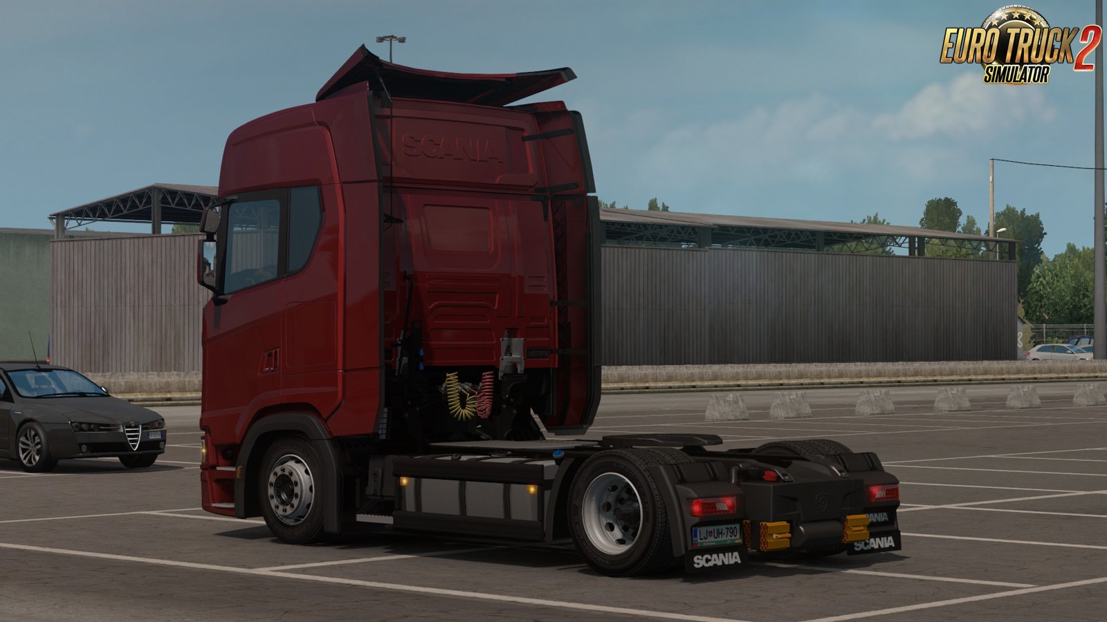 Low deck chassis addon for Scania S&R Nextgen v1.4 by Sogard3