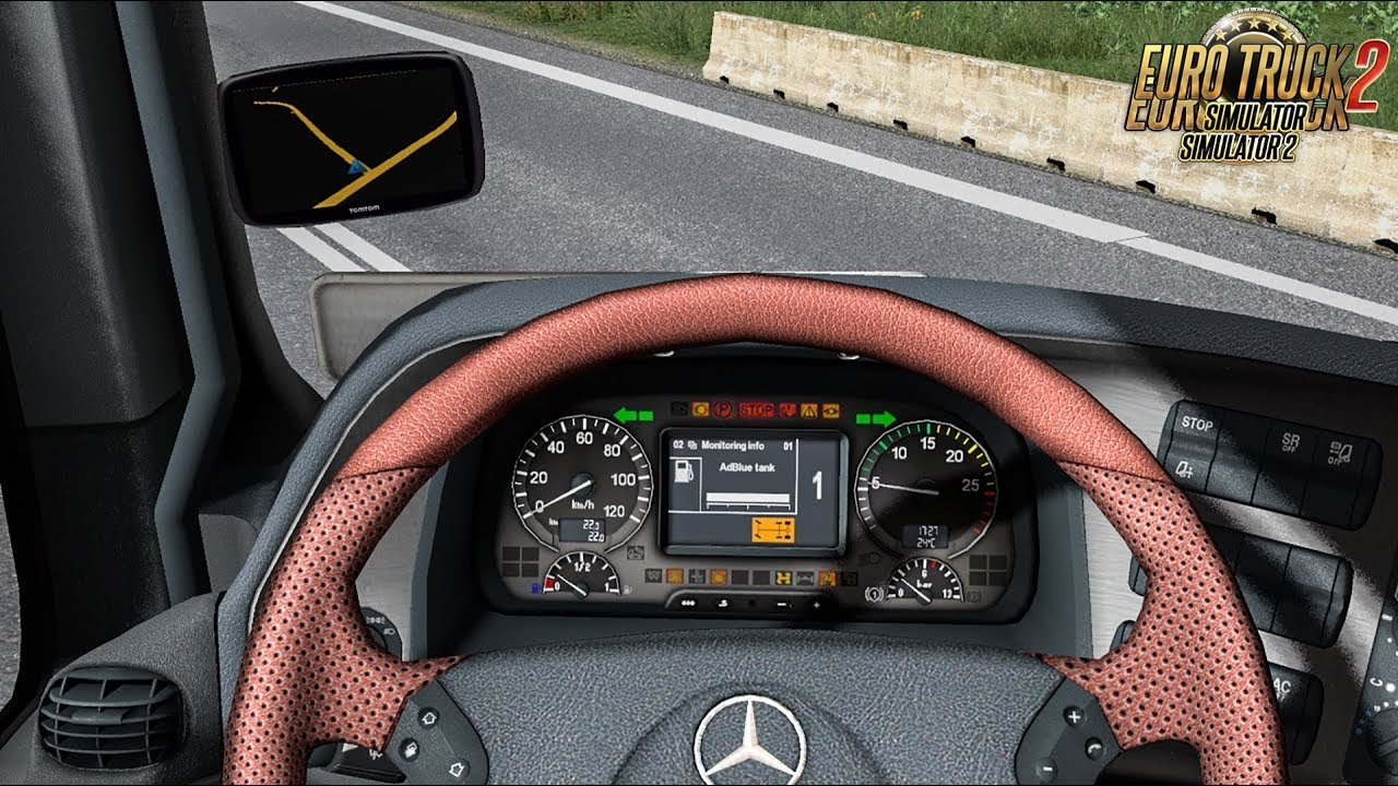 Mercedes Actros MP3 dashboard computer [1.31.x-1.32]