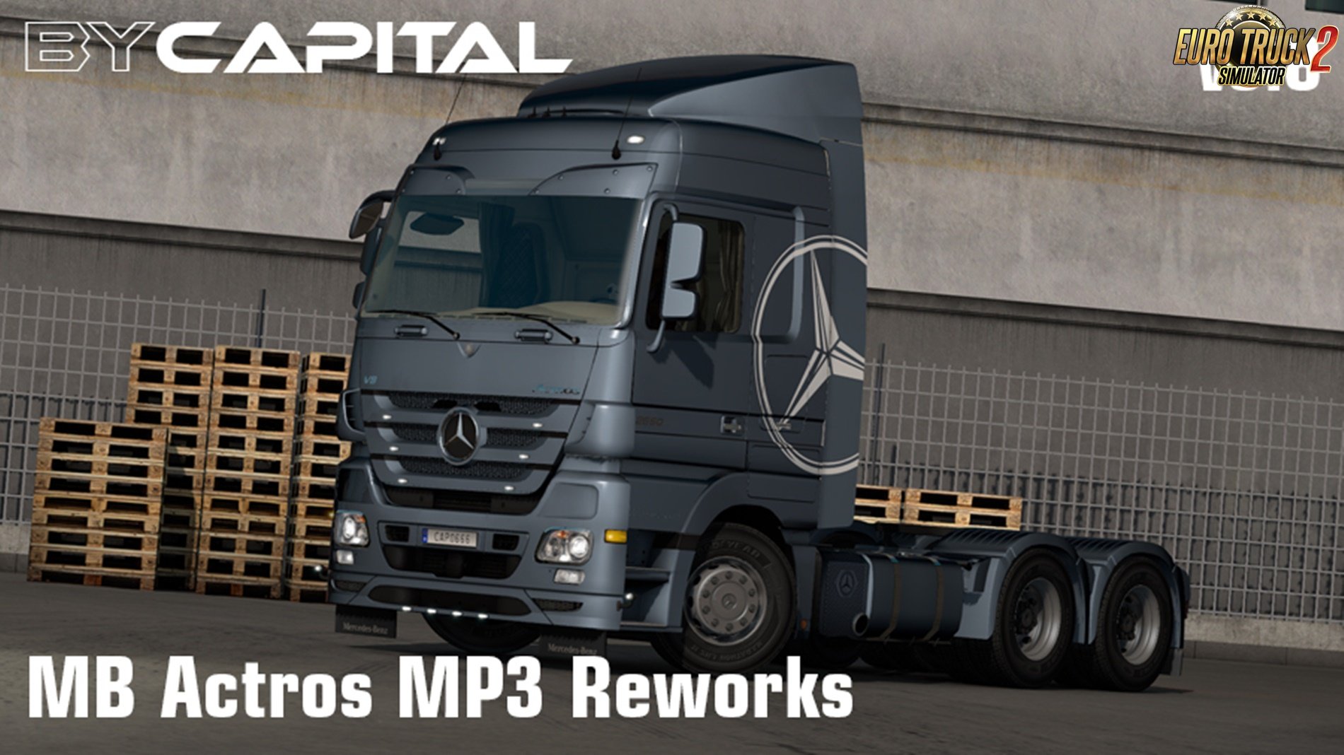 MB Actros MP3 Reworks v3.8 - ByCapital [1.32.x]