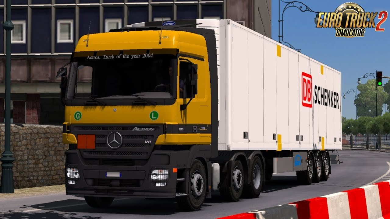 Mercedes Actros MP2 and MP3 sound by Leen