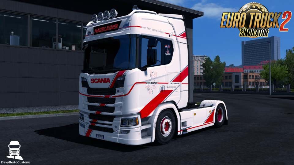 Hazeleger Skin for Scania S v1.0 by DavyBerto (1.32.x)