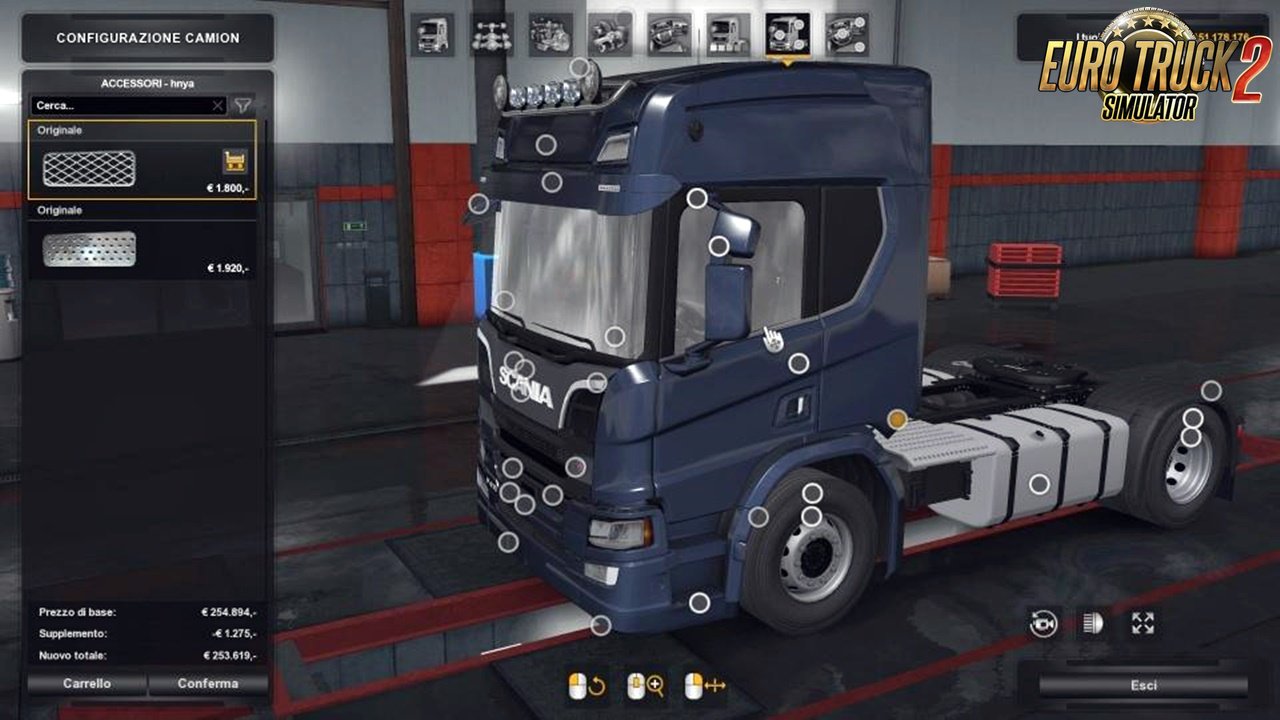 Scania R S P + Cabin DLC and BDF by The hawk