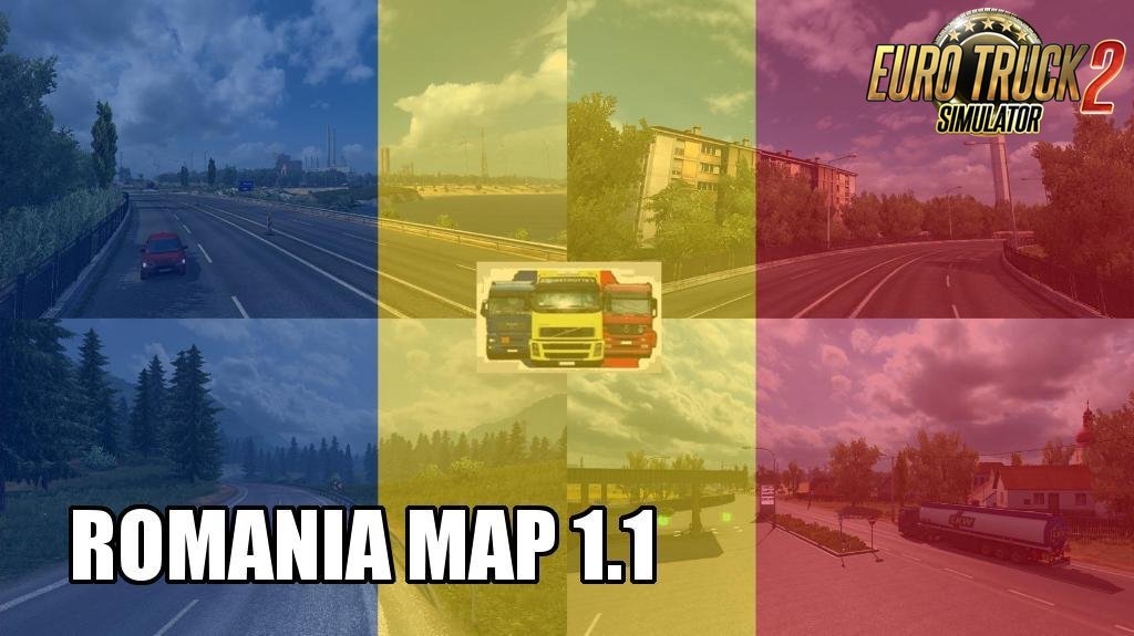 ROMANIA Map v1.1 by MIRFI (1.32.x)