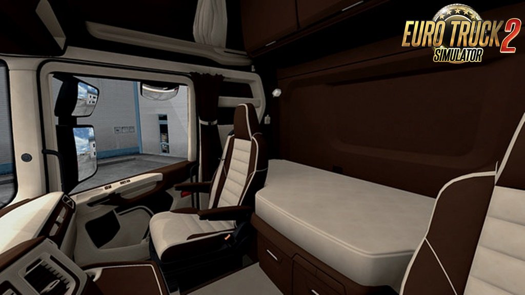 Scania S&R CMI Brown & Beige Interior by Carmichael