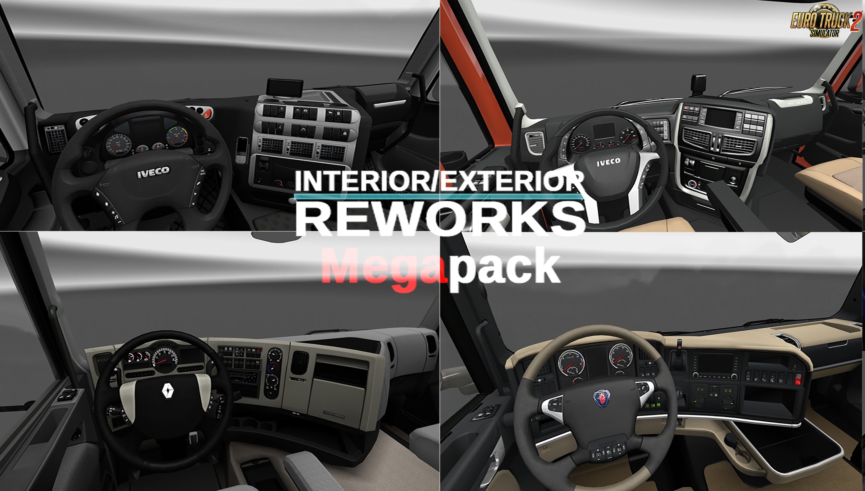 Interior/Exterior Reworks MEGAPack v1.3.1 (1.32.x)