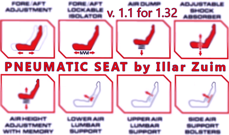 Pneumatic Seat v1.1 by iZ