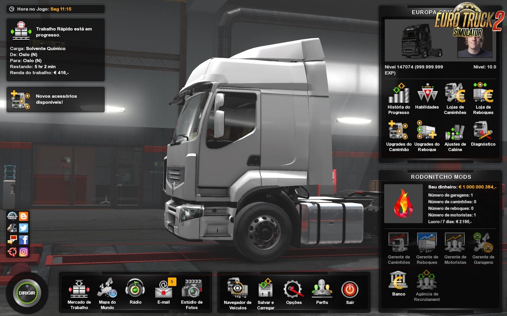 Ets2 Profile with 1.000.000.000 Euro [1.33.x]