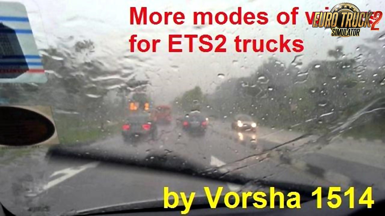 More modes of wipers for Ets2 trucks