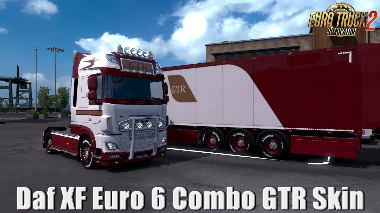 Daf XF Euro 6 Combo GTR Skin v1.0 (1.33.x)