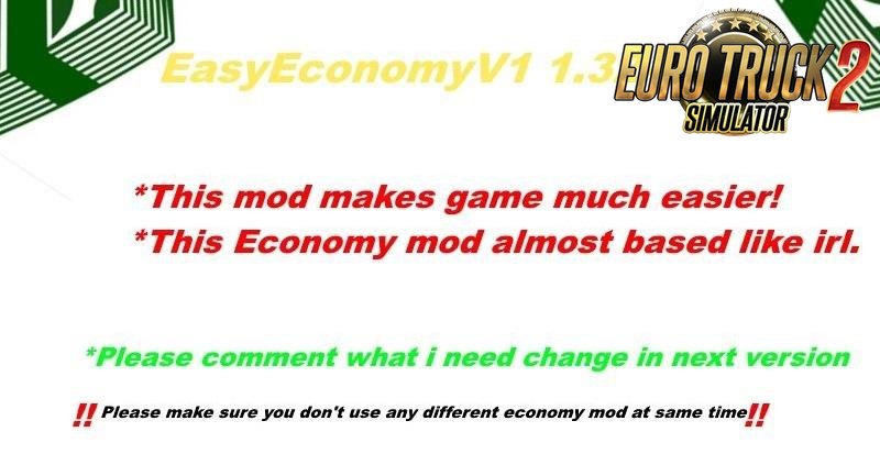 Easy Economy Mod v1.0 (1.32.x-1.33)