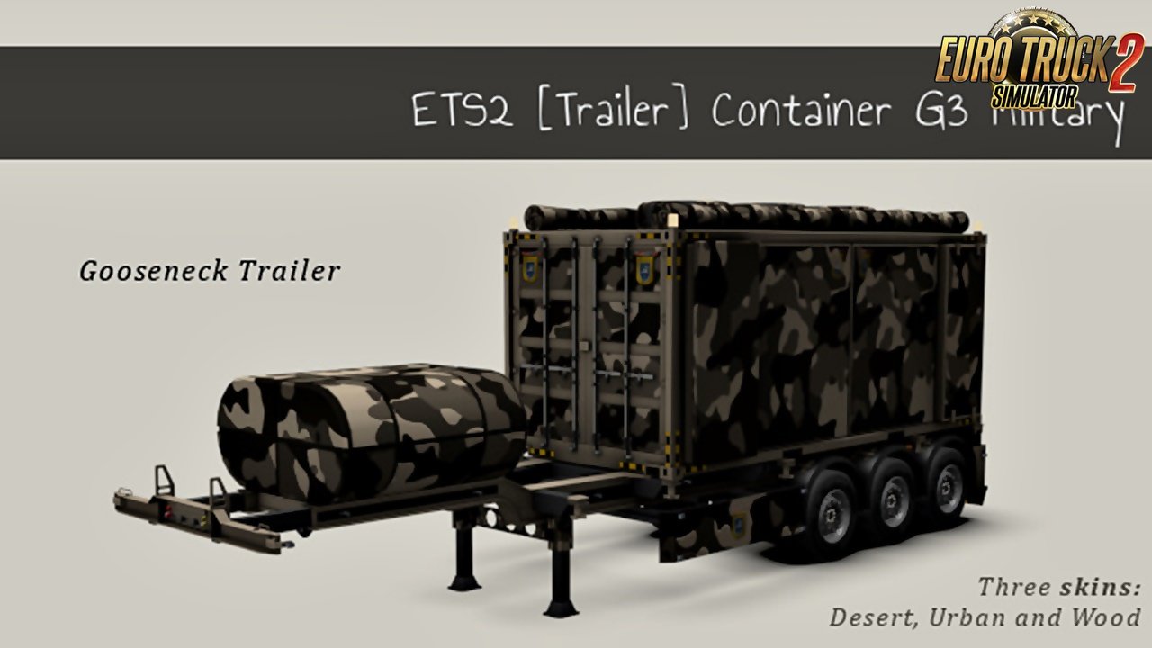 Container G3 Military Gooseneck v1.0 by SASq