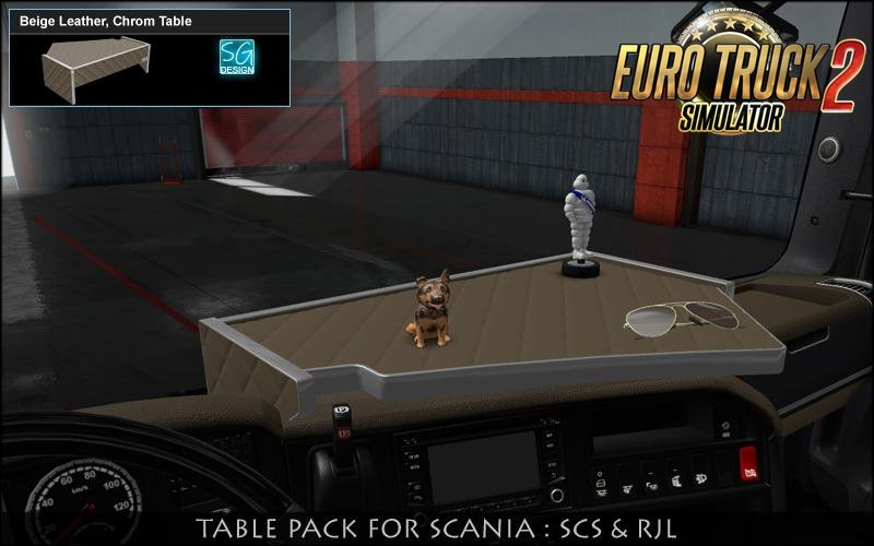 Scania Table Pack v1.0 by SGDESIGN