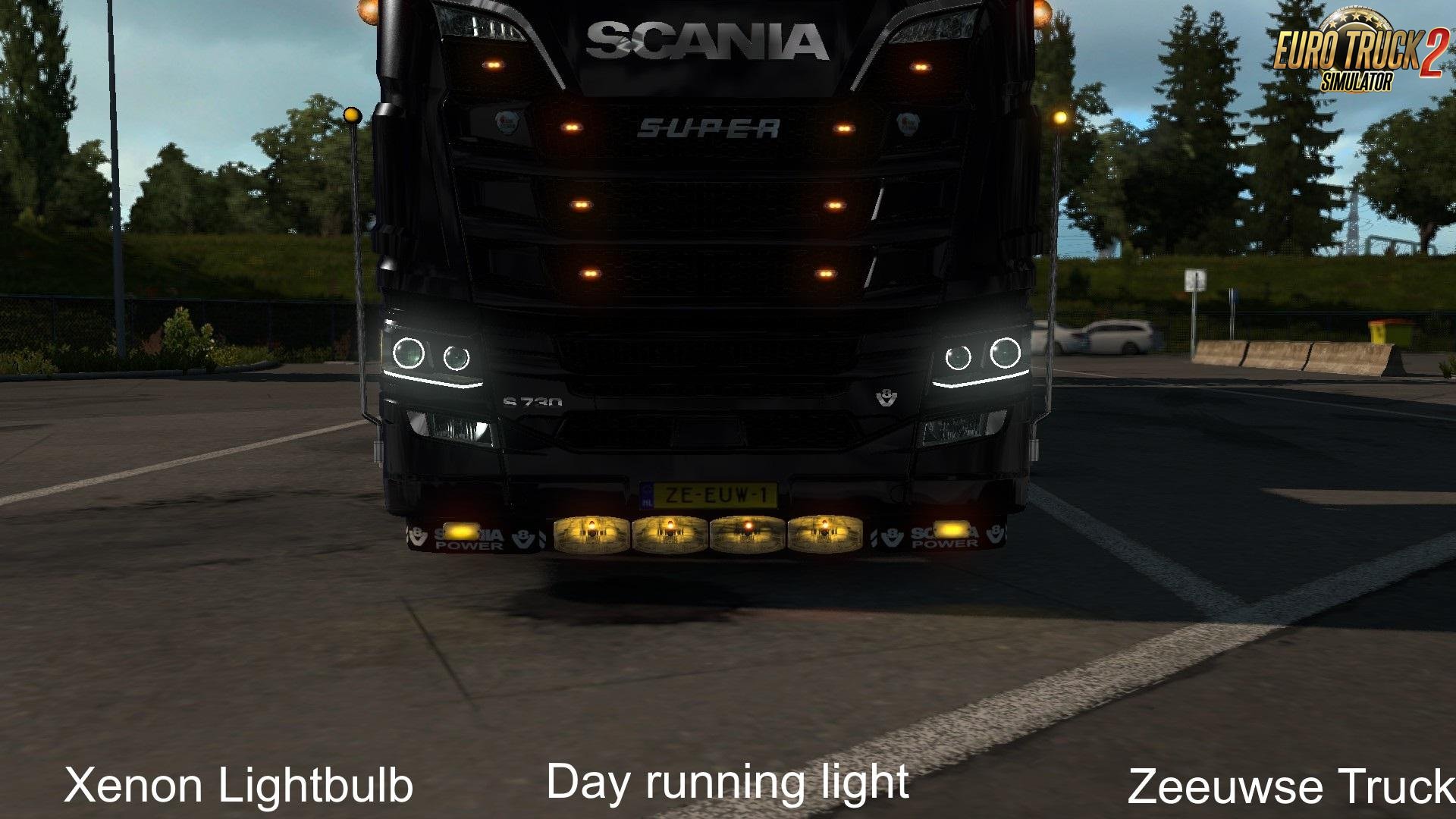 Accessories for Scania R/S 2016 (1.33 beta)