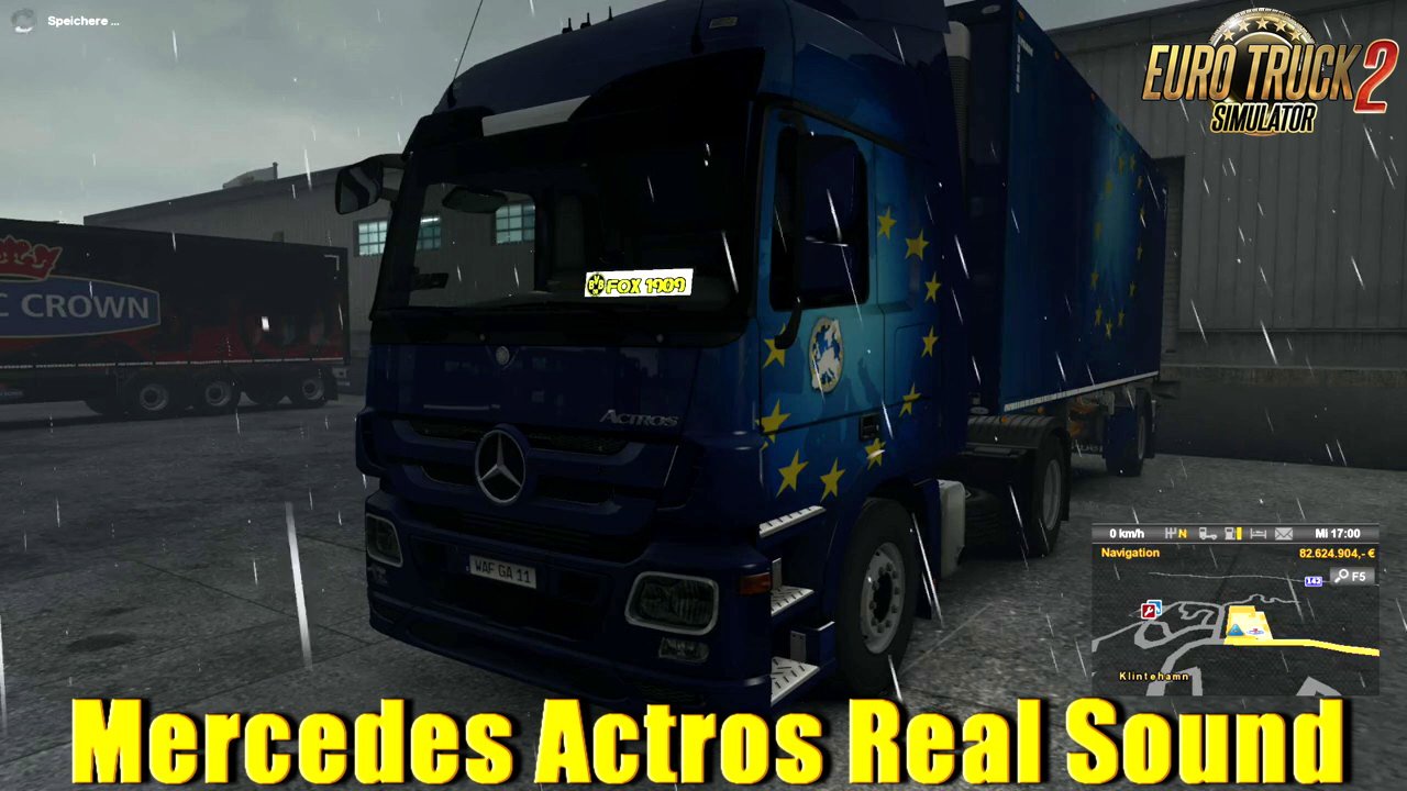 Mercedes Actros Real Sound v5.0 by Oxygen (1.33.x)