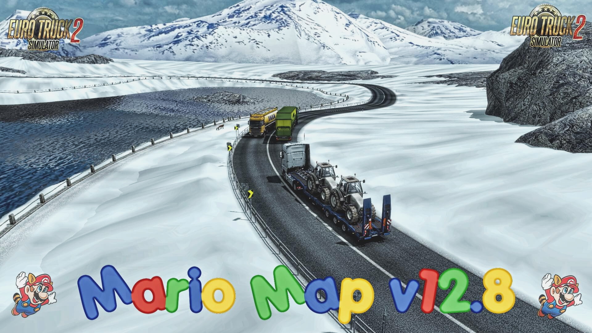 Mario Map v12.8 for Ets2 1.33.x