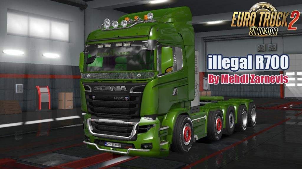 Scania R700 illegal V8 Reworked [1.33.2]