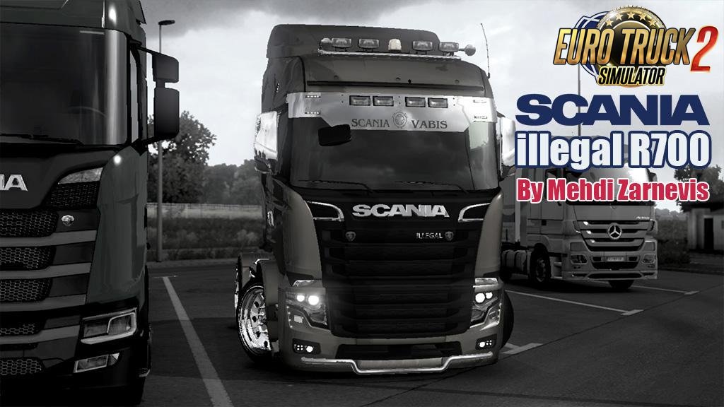 Scania R700 illegal V8 Reworked [1.33.2]