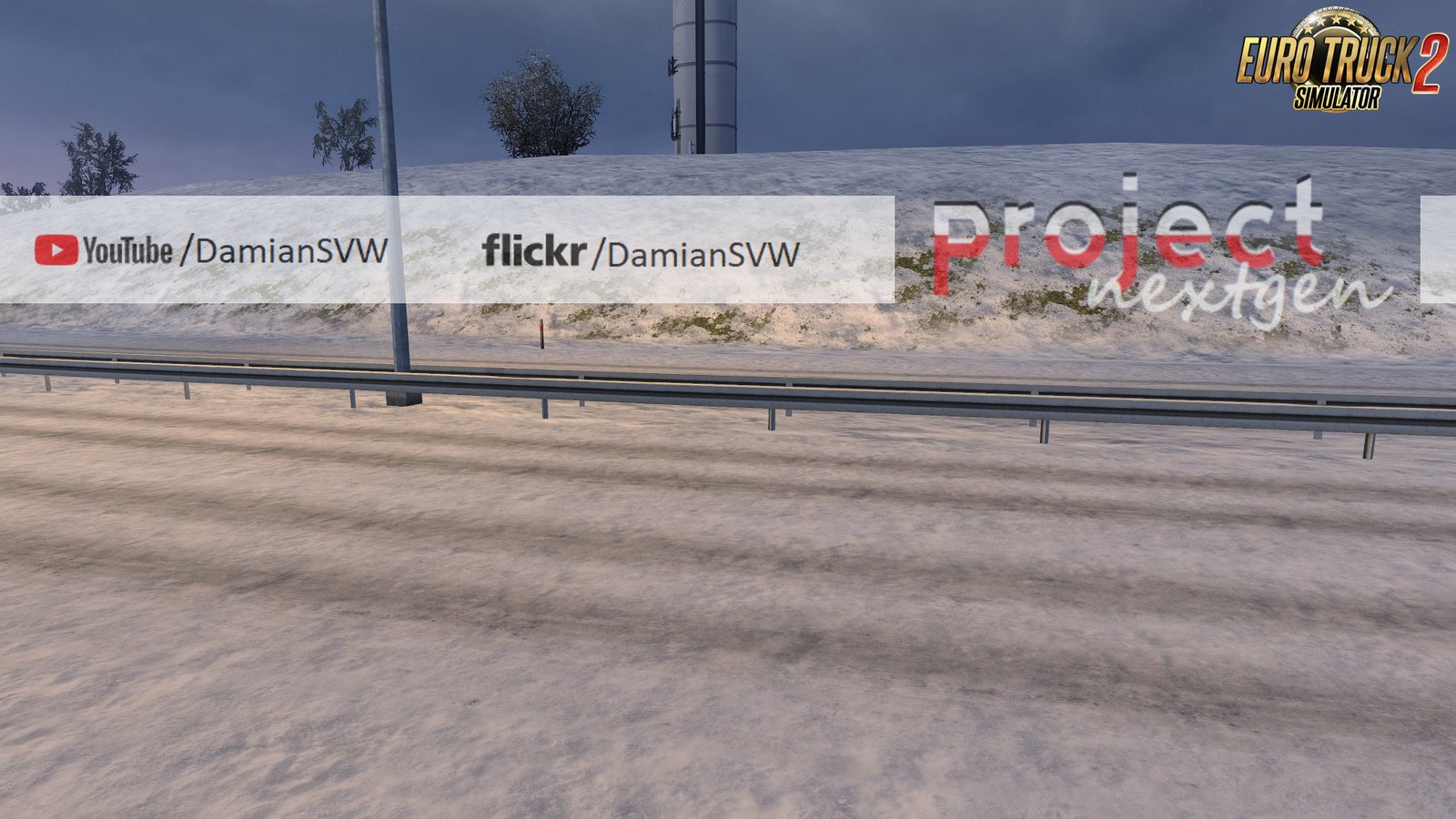 Next-Gen Winter Mod byDamianSVW for Ets2