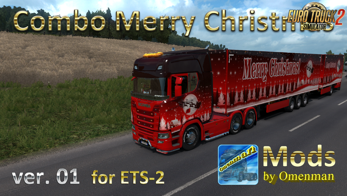 Combo Merry Christmas v.01 for Ets2