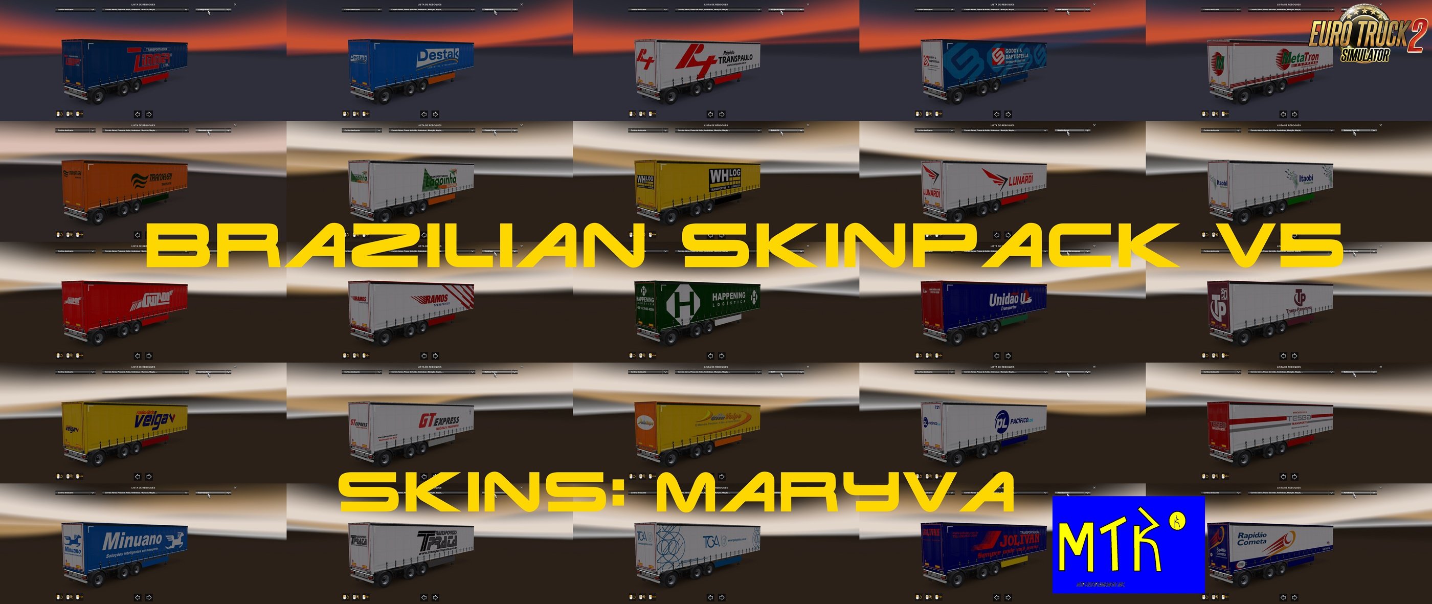 Brazilian Skinpack v5 by Maryva