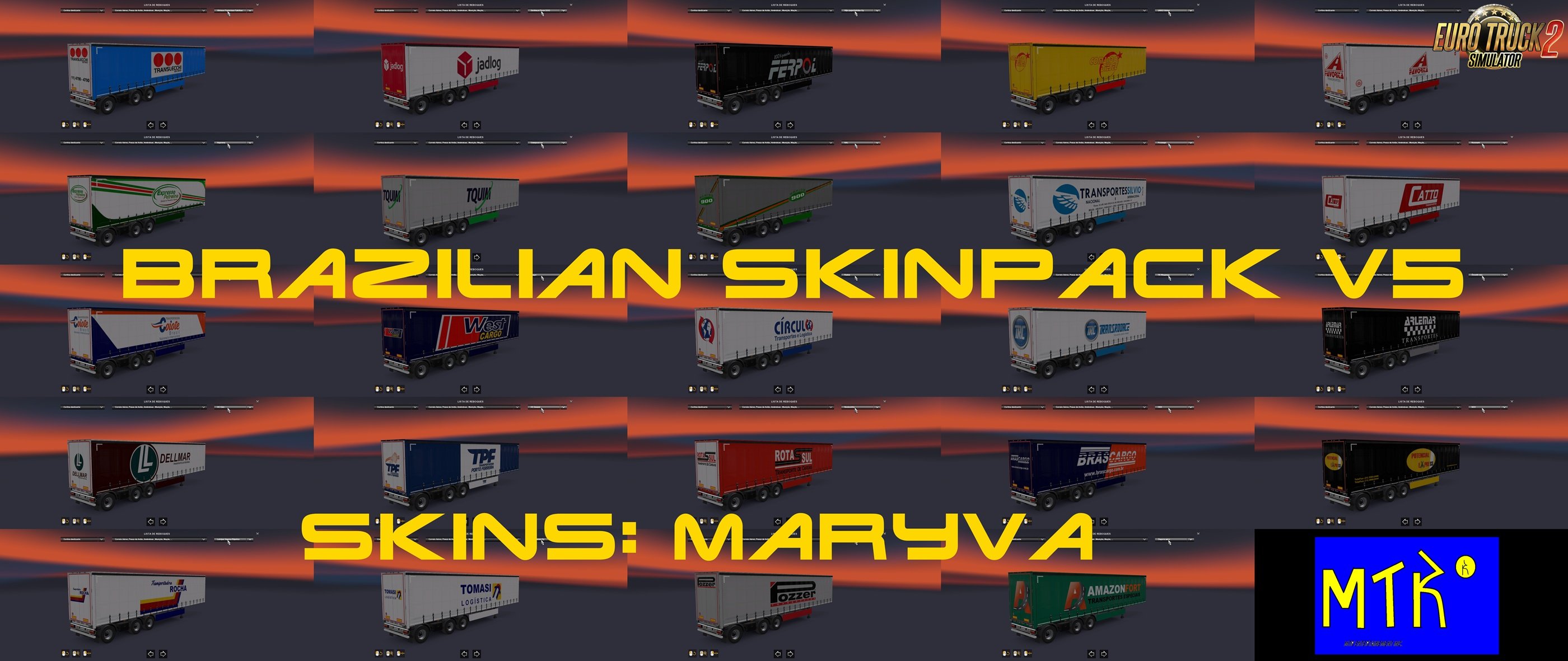 Brazilian Skinpack v5 by Maryva