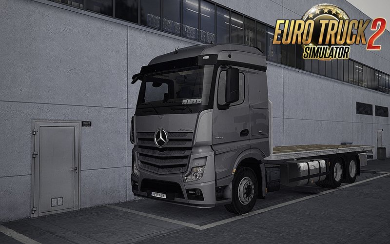 Mercedes Actros MP4 Rigid Chassis Mod v1.0 (1.33.x)