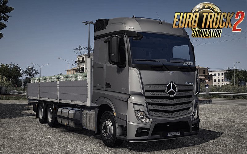 Mercedes Actros MP4 Rigid Chassis Mod v1.0 (1.33.x)