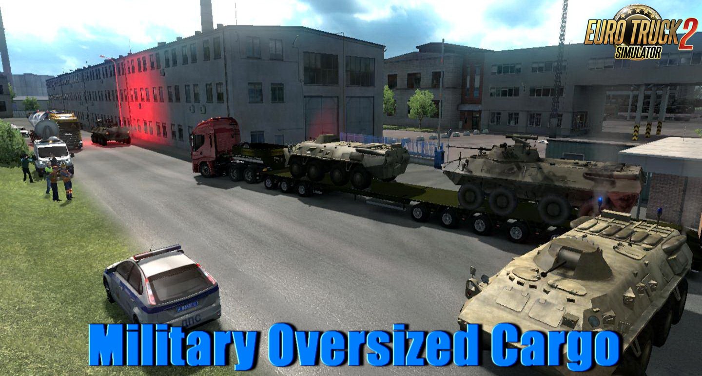 Military Oversized Cargo for DLC Beyond the Baltic Sea v1.0 (1.33.x)
