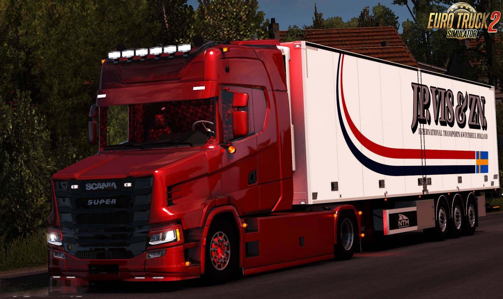 Scania T NextGen 4x2 + Interior + Trailer v1.0 (1.33.x)