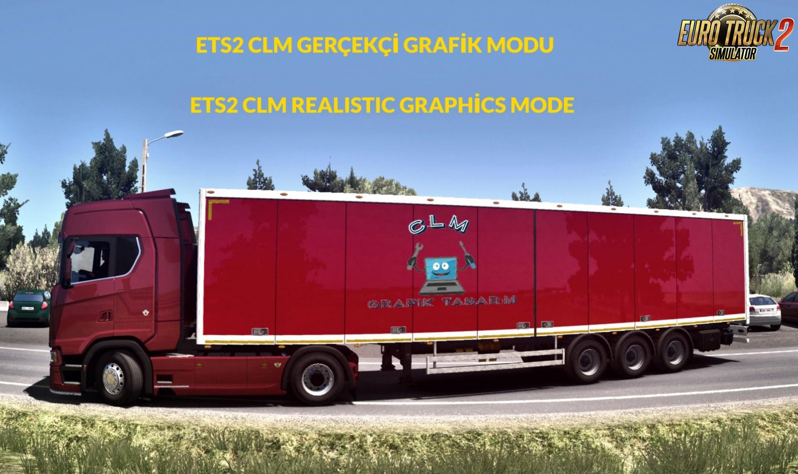CLM Graphics and Redux Graphics Mods v1.0 (1.33.x) for ETS2