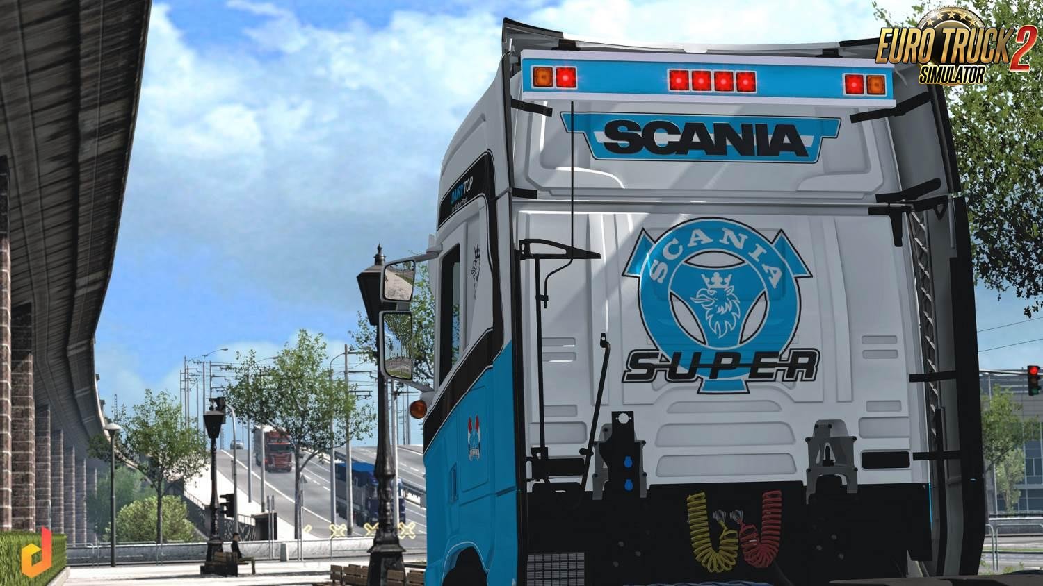 Back Plate Pack for Scania S&R 2016 by DimDoum87x