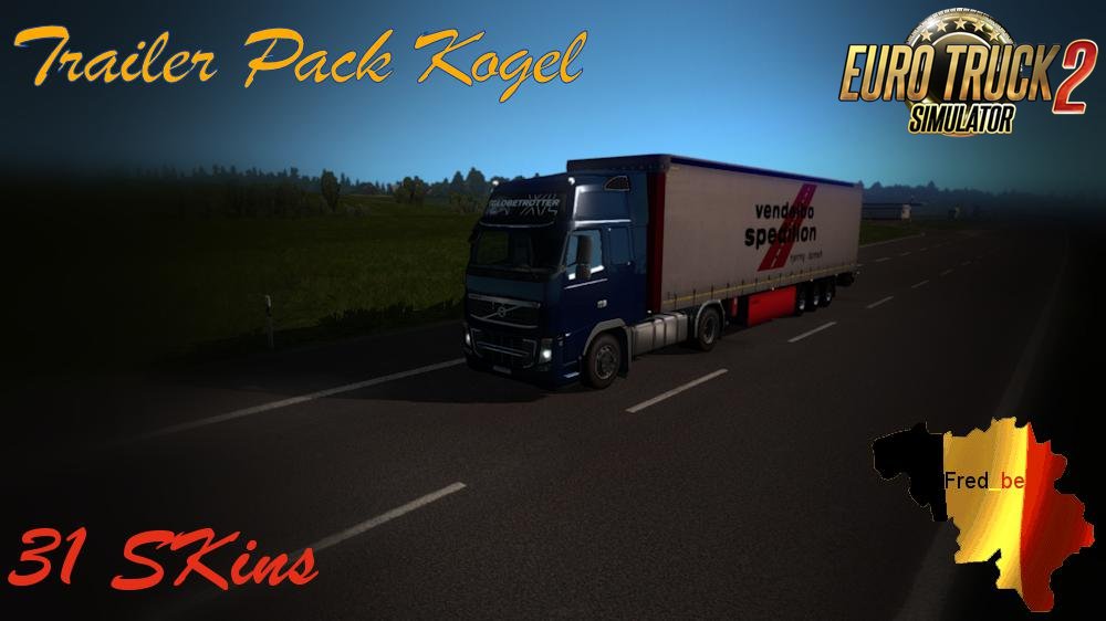 Kögel Trailer Pack v1.33 for Ets2