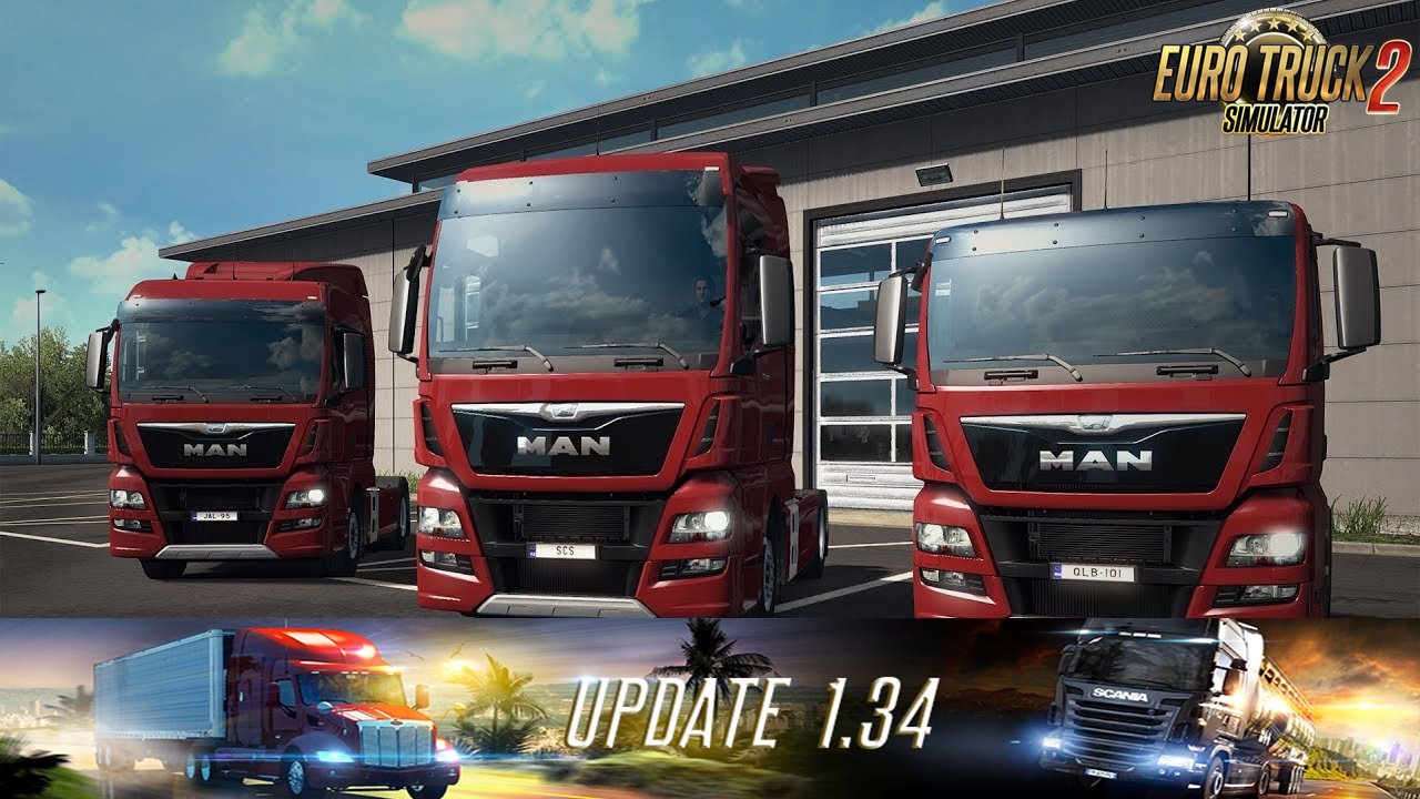 ATS and ETS2 Update 1.34