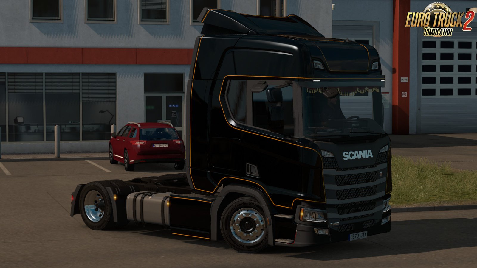 Low deck chassis addon for Scania S, R & P Nextgen v1.8 by Sogard3 [1.35.x]