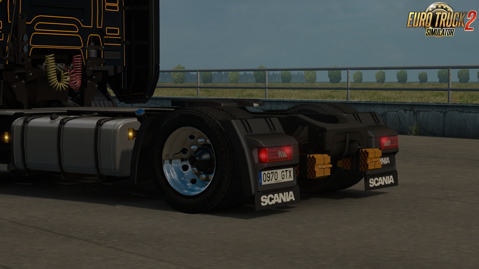 Low deck chassis addon for Scania S, R & P Nextgen v1.7 by Sogard3 [1.35.x]