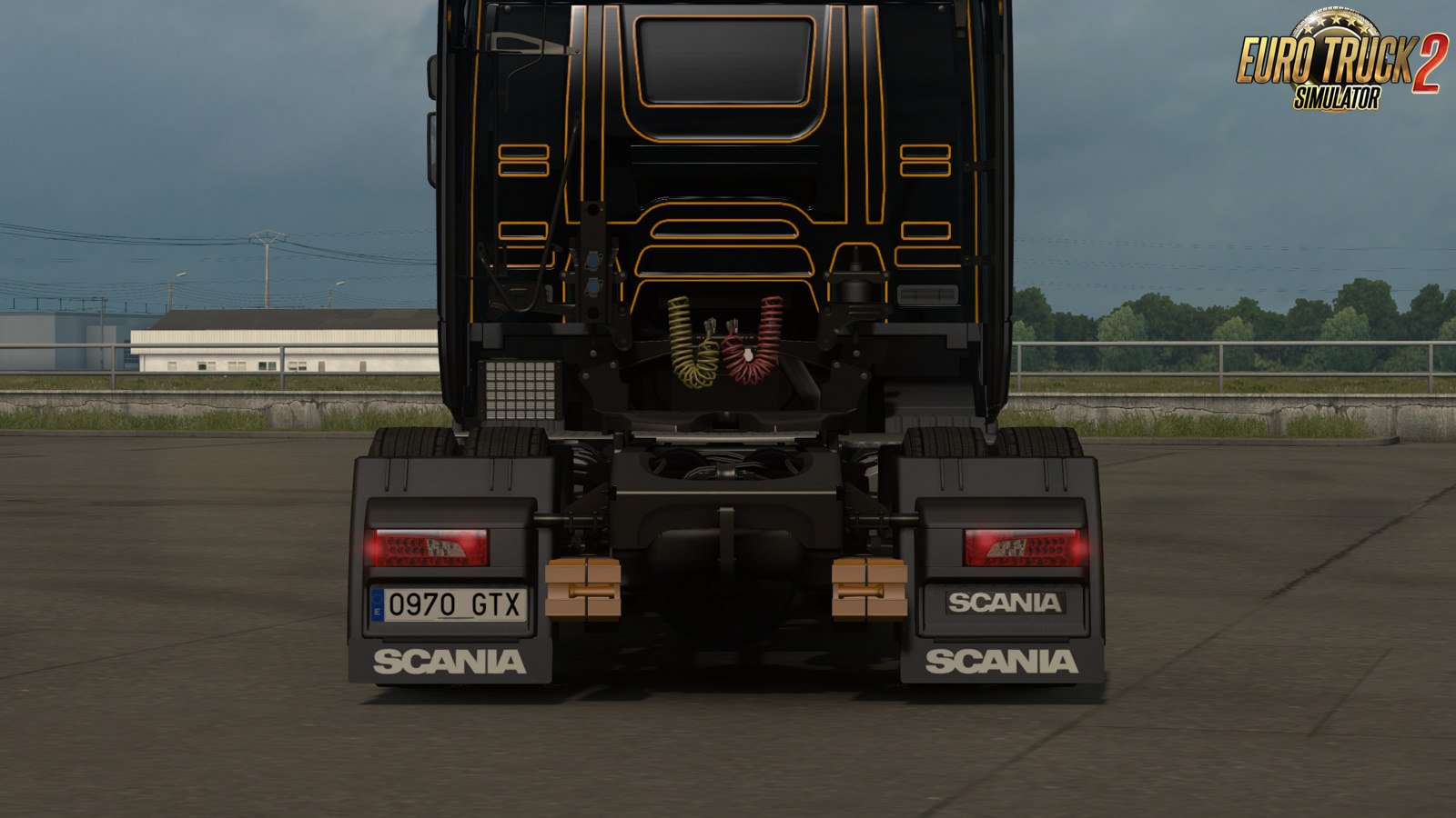 Low deck chassis addon for Scania S, R & P Nextgen v1.7 by Sogard3 [1.35.x]