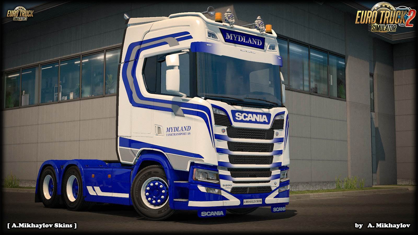 Mydland Skin for SCANIA S Highline by SCS
