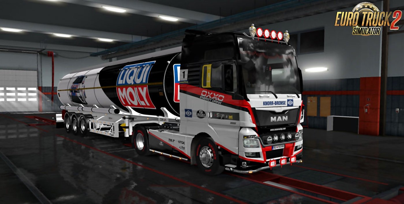 SPORT Skins for MAN TGX Euro6 by vlad1590