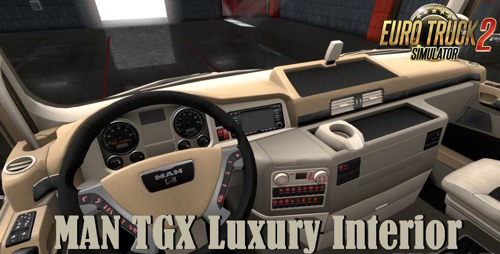 MAN TGX Luxury Interior v1.0 (1.34.x)